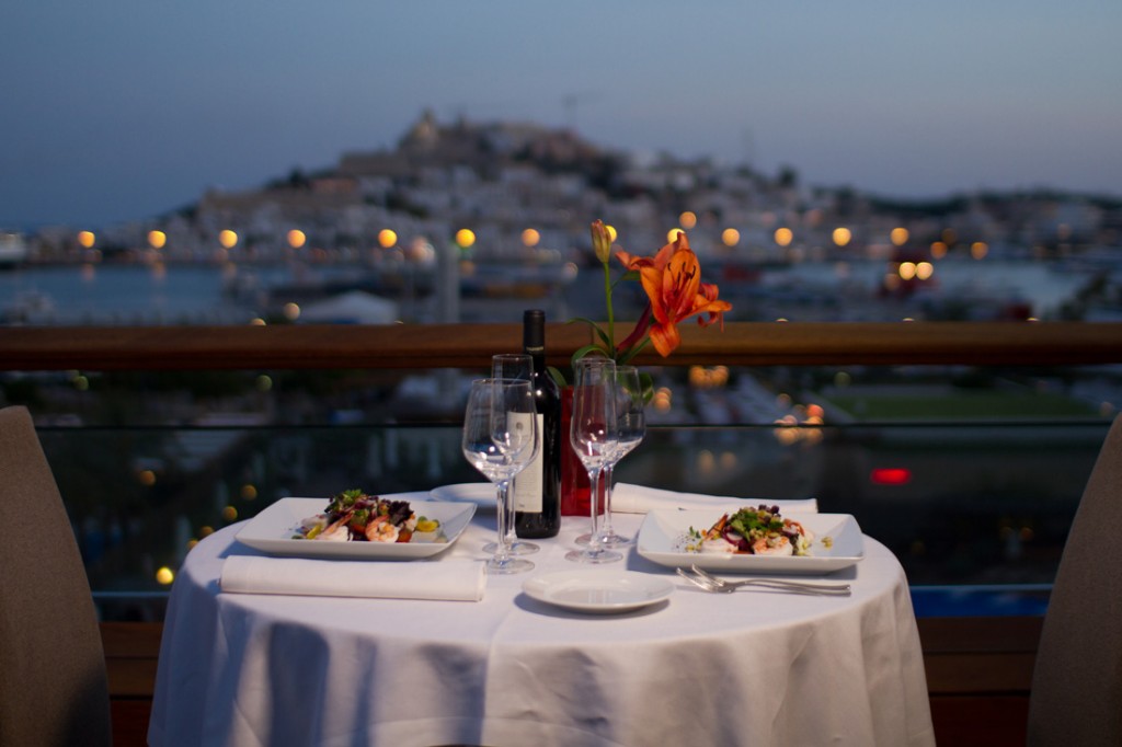 Ibiza Gran Hotel - cena romántica